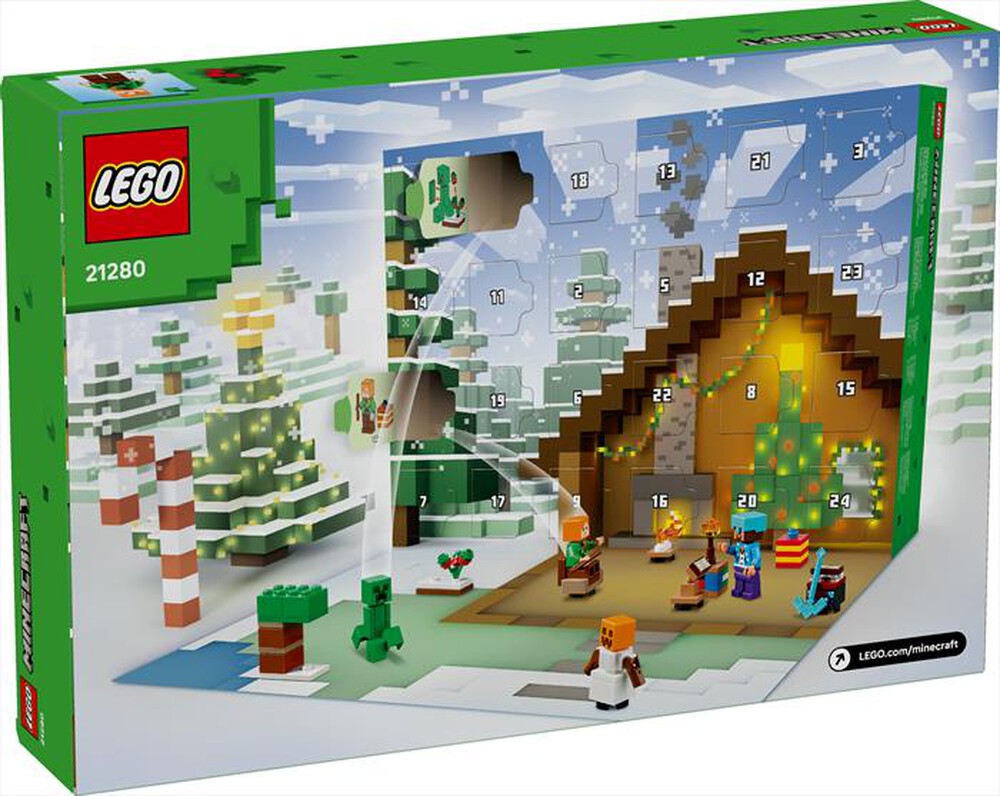 Immagine del prodotto LEGO - MINECRAFT Calendario dell&rsquo;Avvento 2025 21280