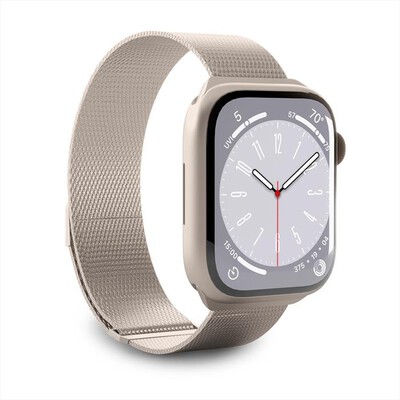 PURO - Cinturino MILANESEPUMILAW44CHMP Apple Watch-Champagne