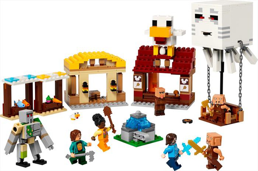 Immagine del prodotto LEGO - MINECRAFT Attacco al villaggio Ghast-pallone 21273