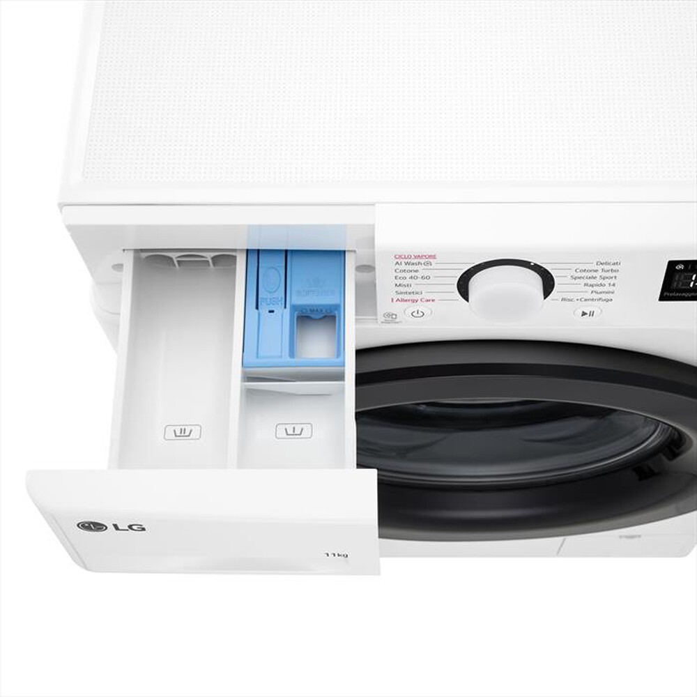 Immagine del prodotto LG - Lavatrice AI DD R3 F4R3011NSWB 11kg Classe A-Bianca
