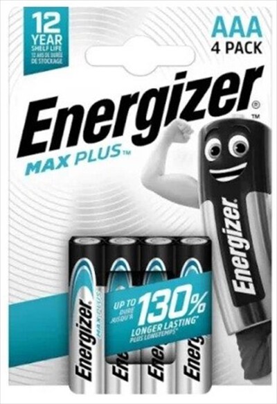 ENERGIZER - Batterie MAX PLUS ALK AAA CHP4