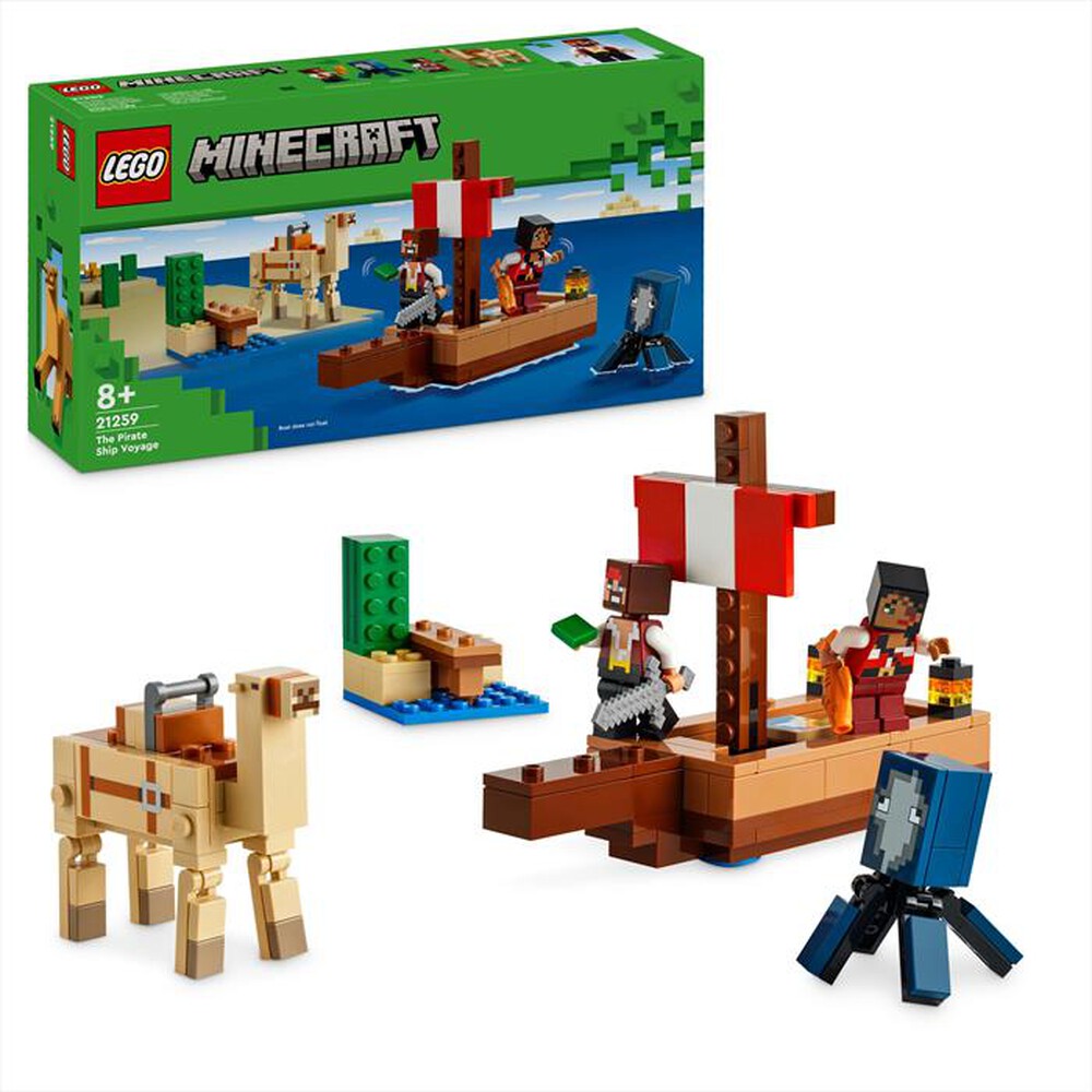 Immagine del prodotto LEGO - MINECRAFT Il viaggio del galeone dei pirati 21259