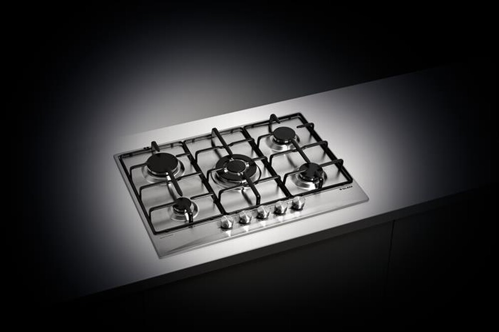 Immagine del prodotto GLEM GAS - Piano cottura a gas GT755IX 5 fuochi 68,5cm-Inox