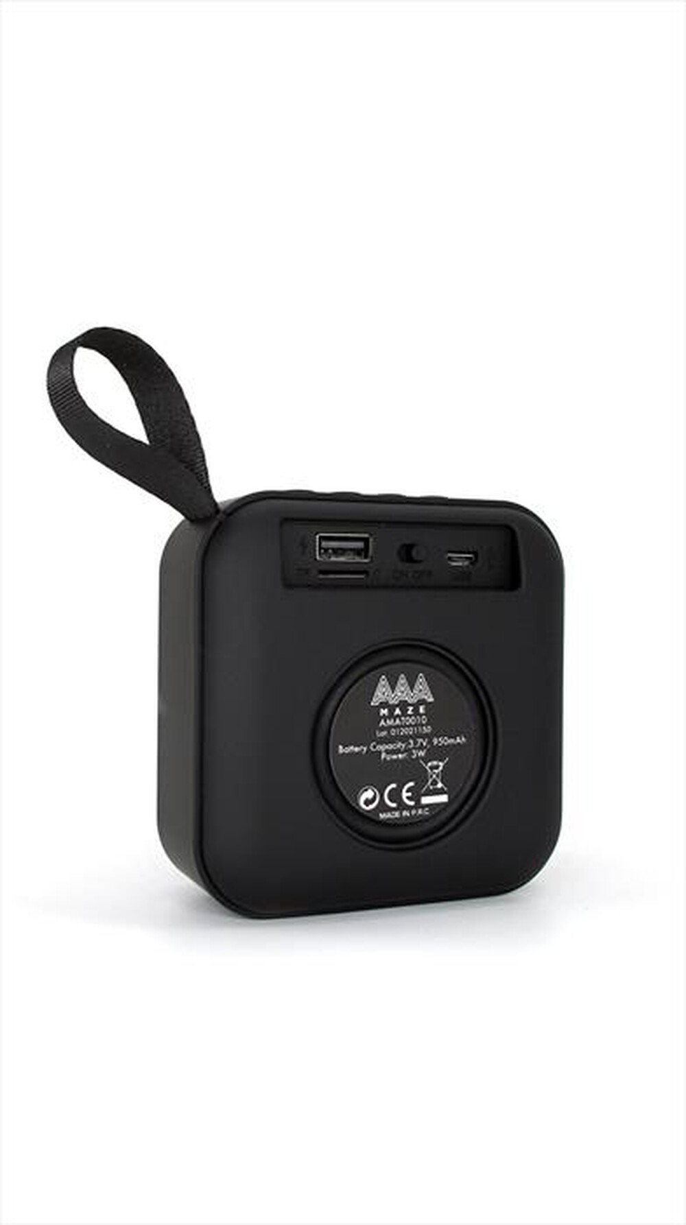 Immagine del prodotto AAAMAZE - SPEAKER BT RUFFLE BK-NERO