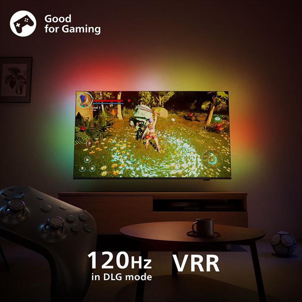 Immagine del prodotto PHILIPS - Smart TV QLED 4K 43" Ambilight 43PUS8600/12-Black