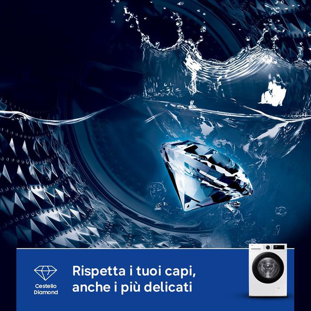 Immagine del prodotto SAMSUNG - Lavatrice WW90CGC04DAEET 9kg 1400g Classe A-Bianco