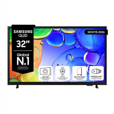 SAMSUNG - Smart TV QLED 4K 32" QE32Q5FAAUXZT-Black