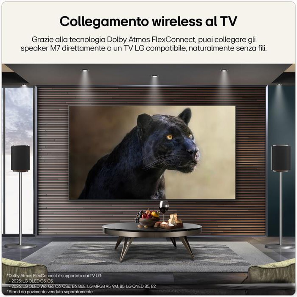 Immagine del prodotto LG - Speaker wireless 2.1.1 canali SOUND SUITE M7-Black