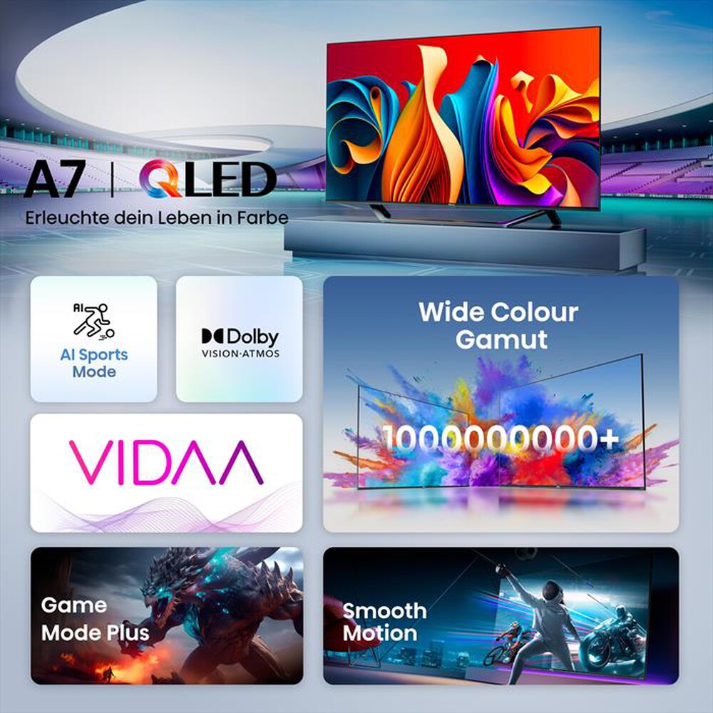 Immagine del prodotto HISENSE - Smart TV Q-LED UHD 4K 50" 50A79NQ-NERO