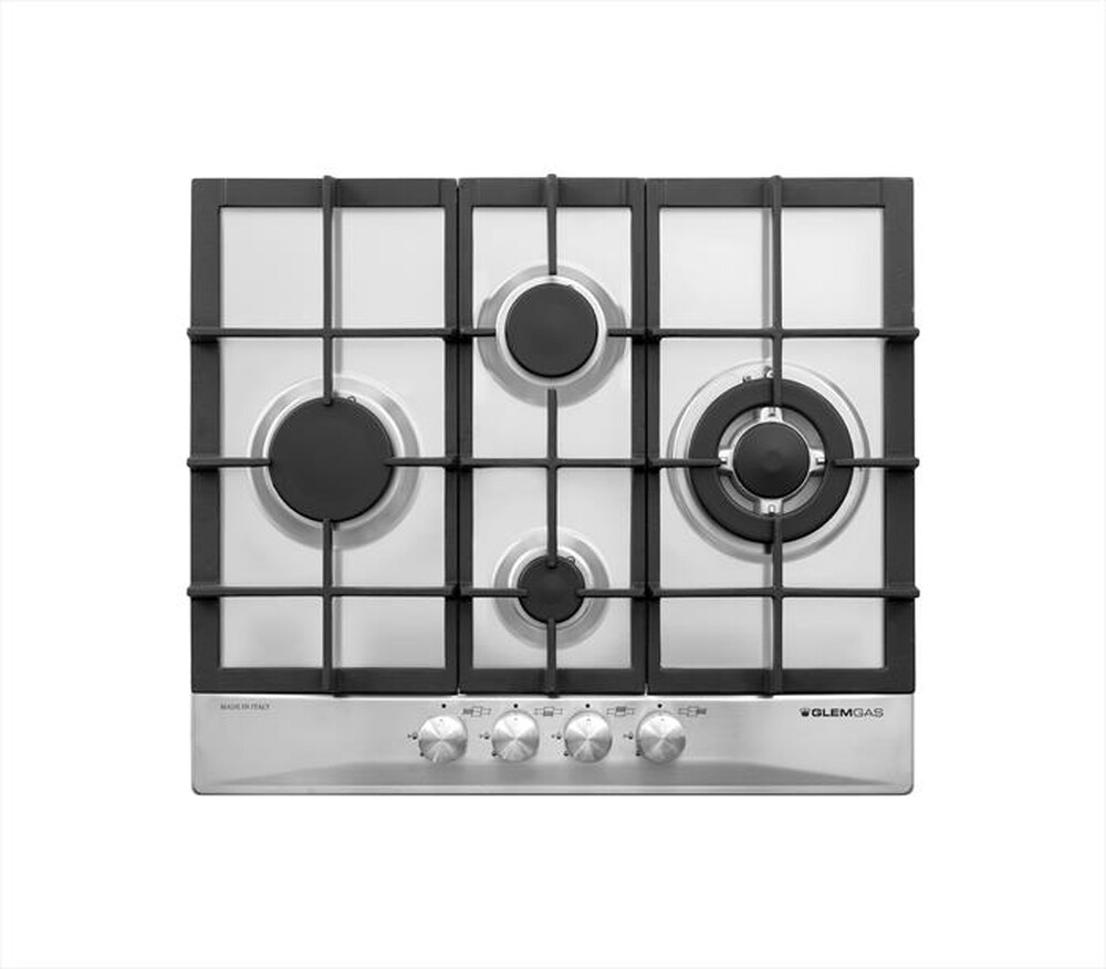 Immagine del prodotto GLEM GAS - Piano cottura a gas GT645HIX- 58,5cm-Acciaio Satinato