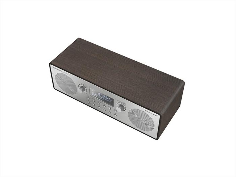 Immagine del prodotto PANASONIC - Radio FM/DAB+, Bluetooth, AUX, Sveglia RF-D100-Silver