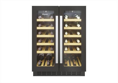 CANDY - Cantinetta CCVB 60D/1 Classe G 38 bottiglie-Nero