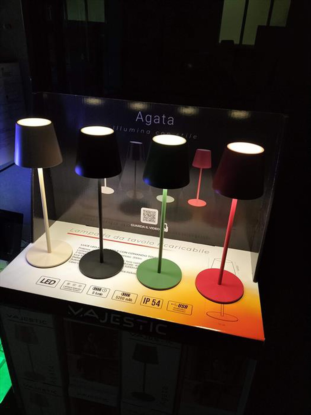 Immagine del prodotto MAJESTIC - Lampada d'appoggio AGATA-AVORIO
