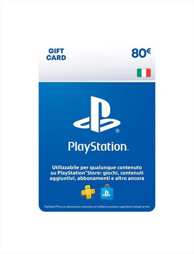 SONY COMPUTER - PlayStation Gift Card 80&euro;