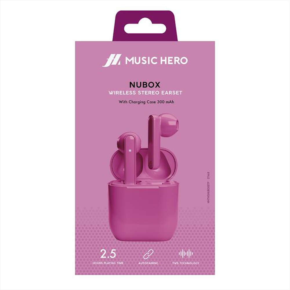 Immagine del prodotto SBS - Auricolare TWS MHTWSNUBOXBTP-Rosa