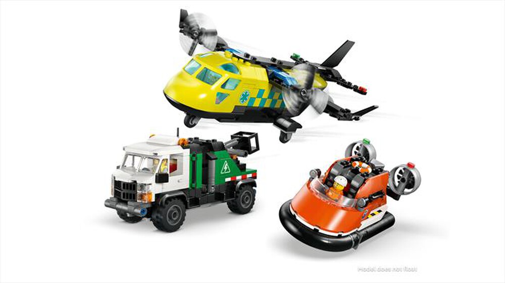 Immagine del prodotto LEGO - CITY Remix aereo, camion di servizio - 60505