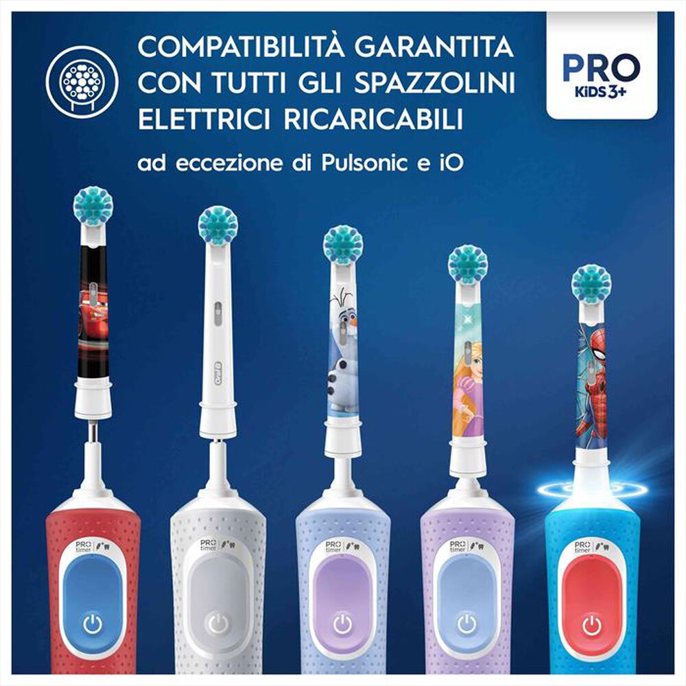 Immagine del prodotto ORAL-B - TESTINE PRO KIDS DISNEY FROZEN 3 TESTINE-BIANCO person DISNEY FROZEN