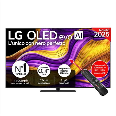LG - Smart TV OLED evo AI UHD 4K 65" OLED65G56LS-Silver