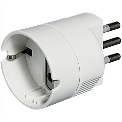 BTICINO - ADATTATORE spina 10A presa P30-BIANCO