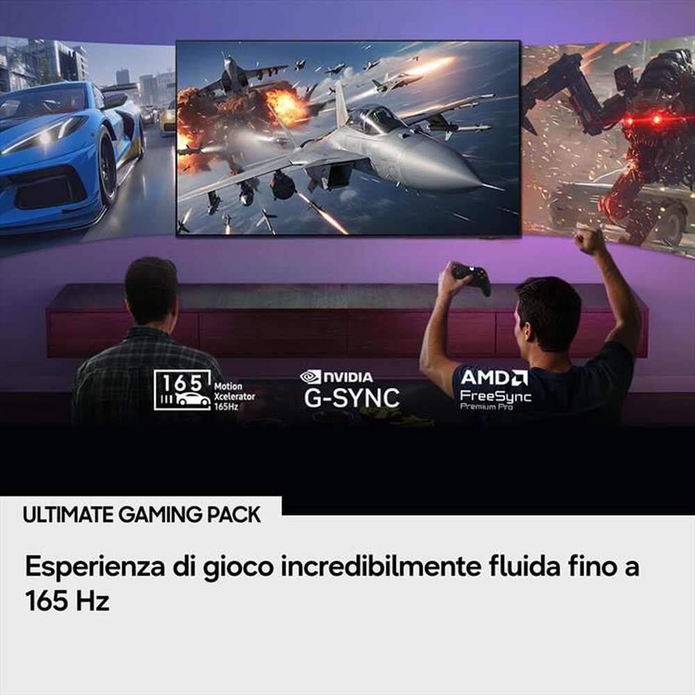 Immagine del prodotto SAMSUNG - Smart TV OLED 4K Vision AI 55" QE55S90HAEXZT-Graphite Black