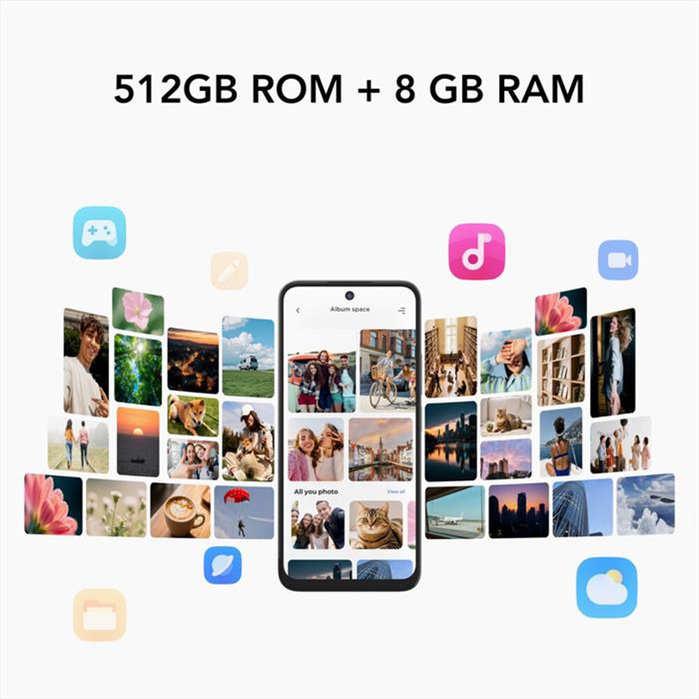 Immagine del prodotto TCL - Smartphone 60SE 512 GB-WHITE
