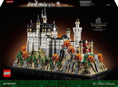 LEGO - ARCHITECTURE Castello di Neuschwanstein 21063
