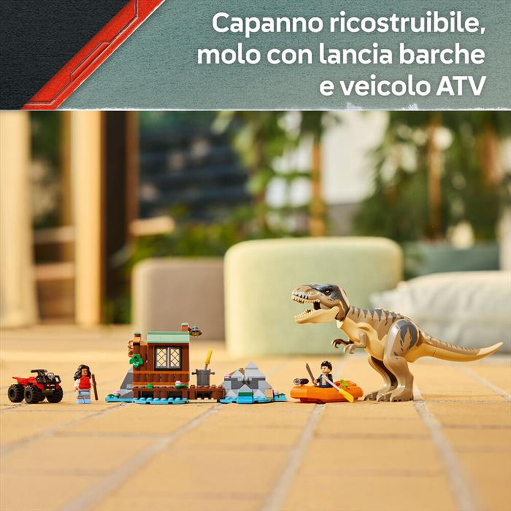 Immagine del prodotto LEGO - JURASSIC WORLD Fuga sul fiume dal T. rex 76975