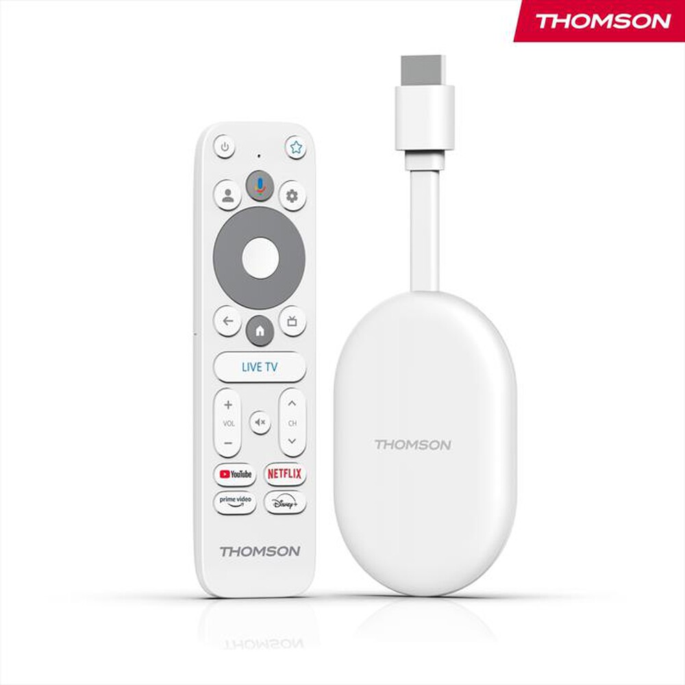 Immagine del prodotto THOMSON - 150 CAST STREAMING DONGLE 4K UHD-Bianco