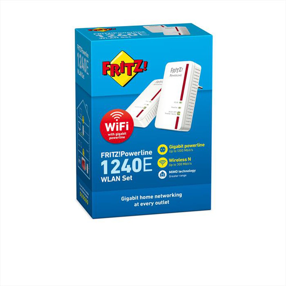 Immagine del prodotto FRITZ! - Powerline 1240E WLAN Set-Bianco