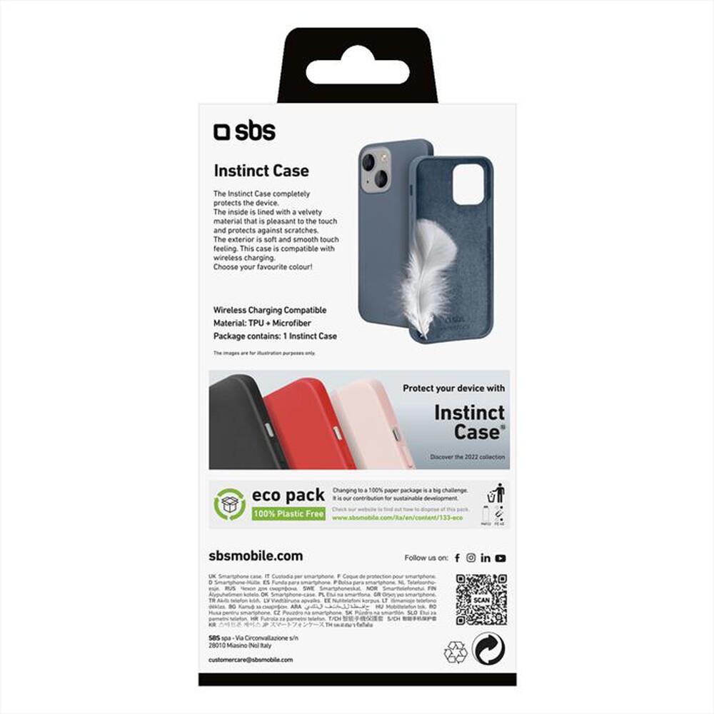 Immagine del prodotto SBS - Cover Instinct TEINSTIP1461B per iPhone 14-Blu