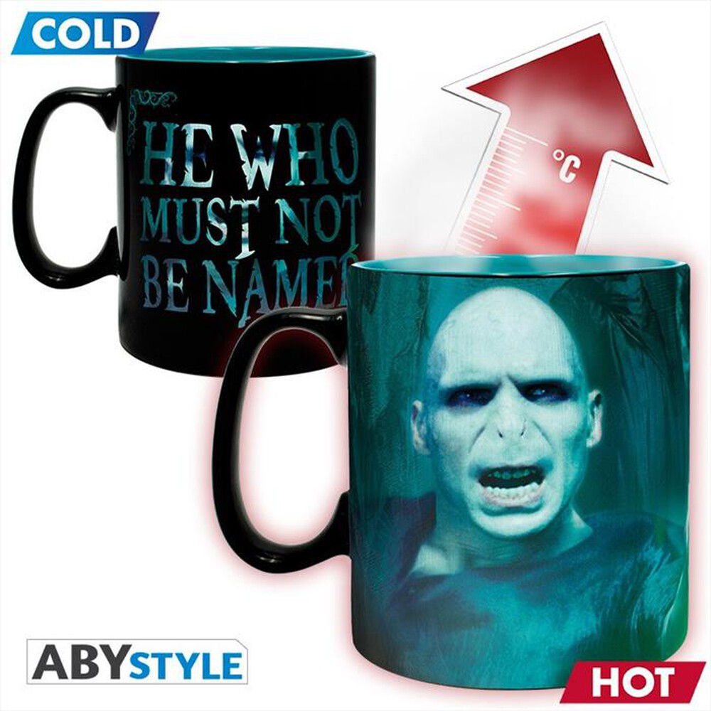 Immagine del prodotto ABYSSE - HARRY POTTER - MUG HEATCHANGE- 460 ML -VOLDEM-nero