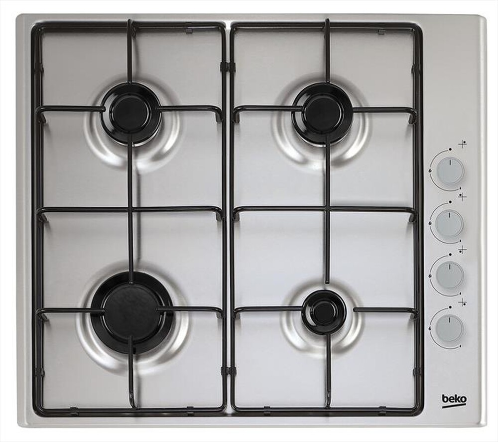 BEKO - Piano cottura a gas HIGG641C3SX 61cm