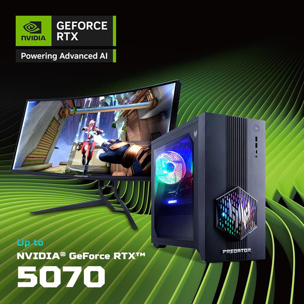 Immagine del prodotto ACER - PC Desktop PREDATOR ORION 3000 PO3-665_H810-Nero