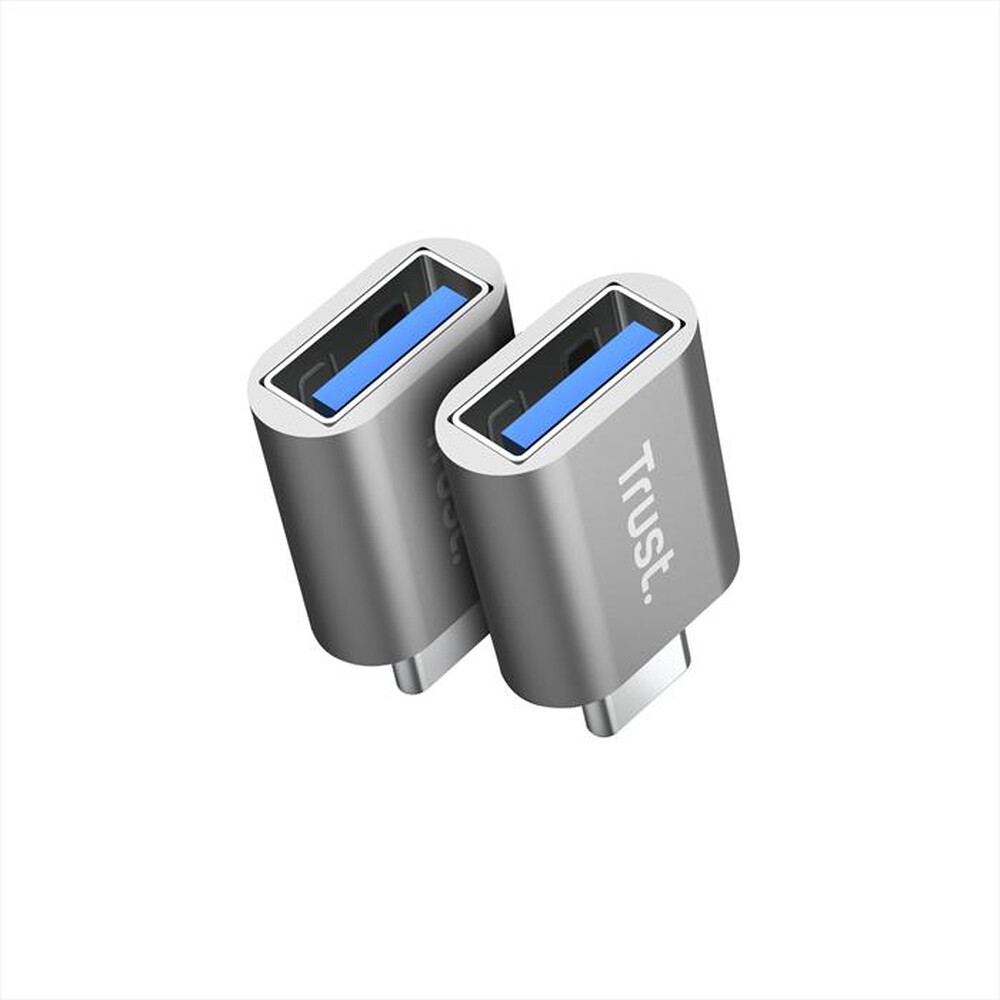 Immagine del prodotto TRUST - Adattatore CALYX USB-C TO USB-A ADAPTER 2PACK-Grey