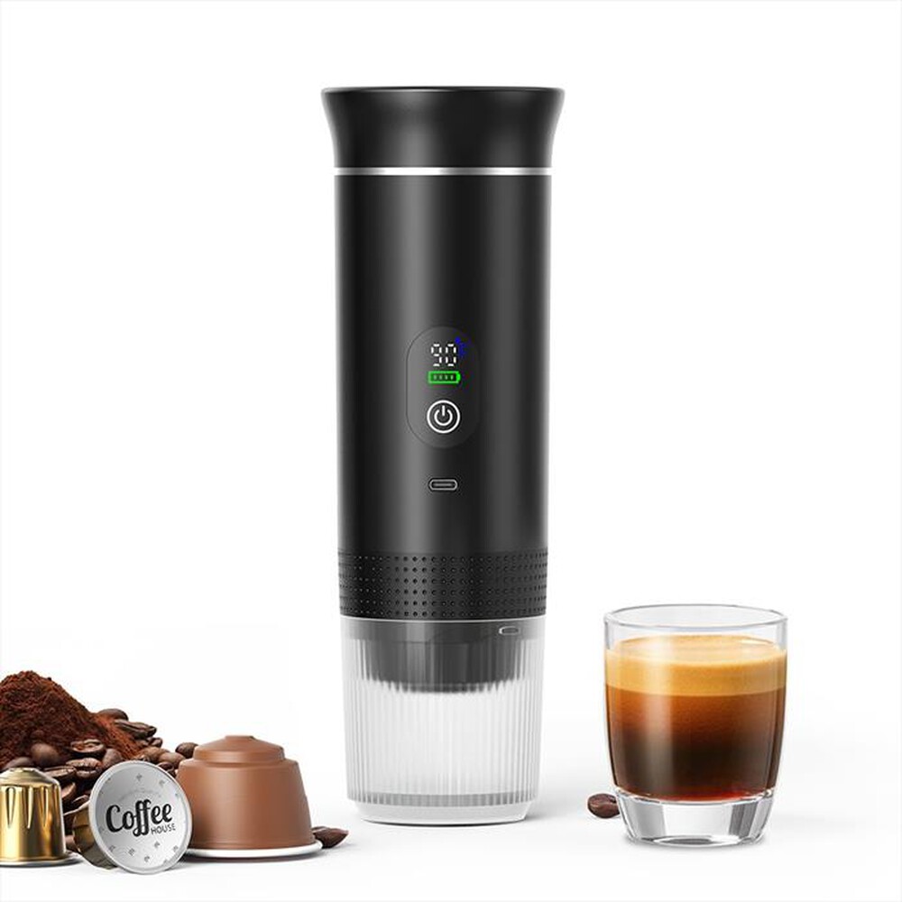 Immagine del prodotto MELCHIONI FAMILY - Macchina da caff&egrave; CAFFE' GO-Nero / Plastica
