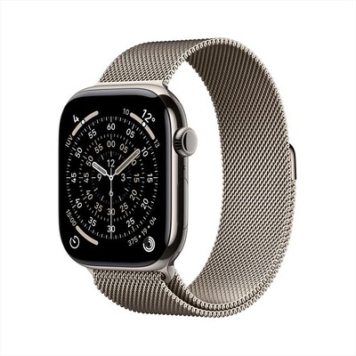 APPLE - Watch Series 11 GPS + Cellular 46mm Titanio-Loop Milanese Naturale - S/M