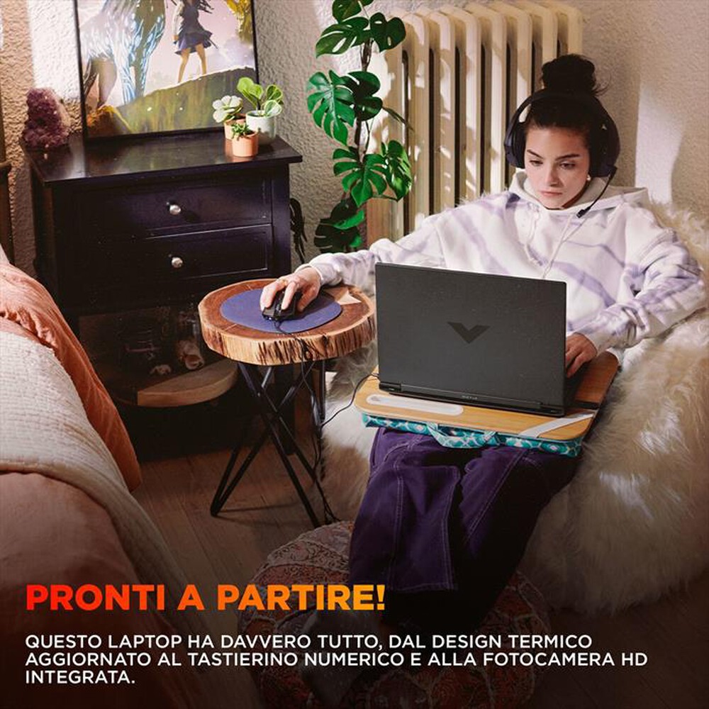 Immagine del prodotto HP - Notebook Gaming VICTUS 15-FA1057NL Intel Core i5-Mica Silver