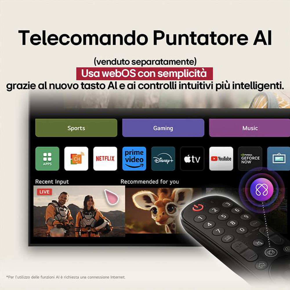 Immagine del prodotto LG - Smart TV LED UHD 4K 86" 86UA75006LA-Nero