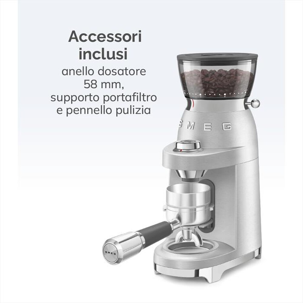 Immagine del prodotto SMEG - Macina caff&egrave; CGF02SSEU-Inox
