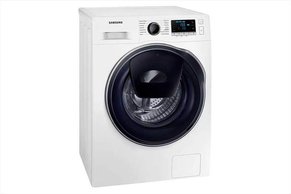 Immagine del prodotto SAMSUNG - Lavatrice slim WW8NK62E0RW/ET 8 Kg Classe C-Bianco obl&ograve; Crystal Gloss Blue