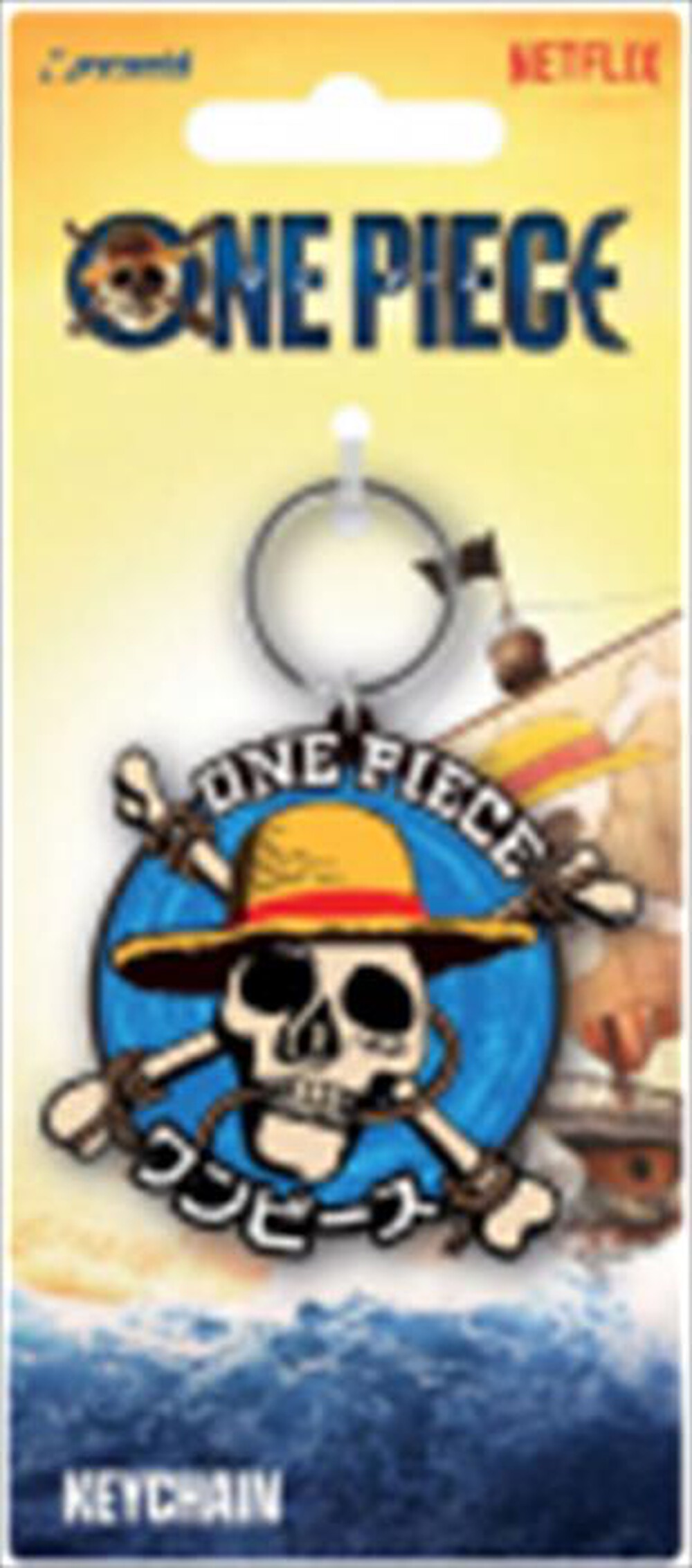 Immagine del prodotto PYRAMID - Portachiavi One Piece Straw Hat Crew Logo-RK39490C
