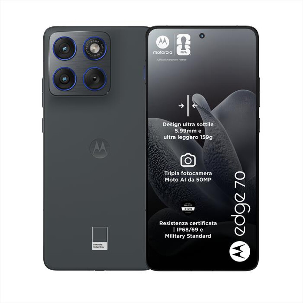Immagine del prodotto MOTOROLA - Smartphone EDGE 70-PANTONE Gadget Gray