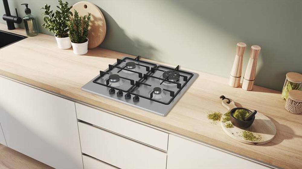 Immagine del prodotto BOSCH - Piano cottura a gas PGH6B5K60 58,2 cm-Inox