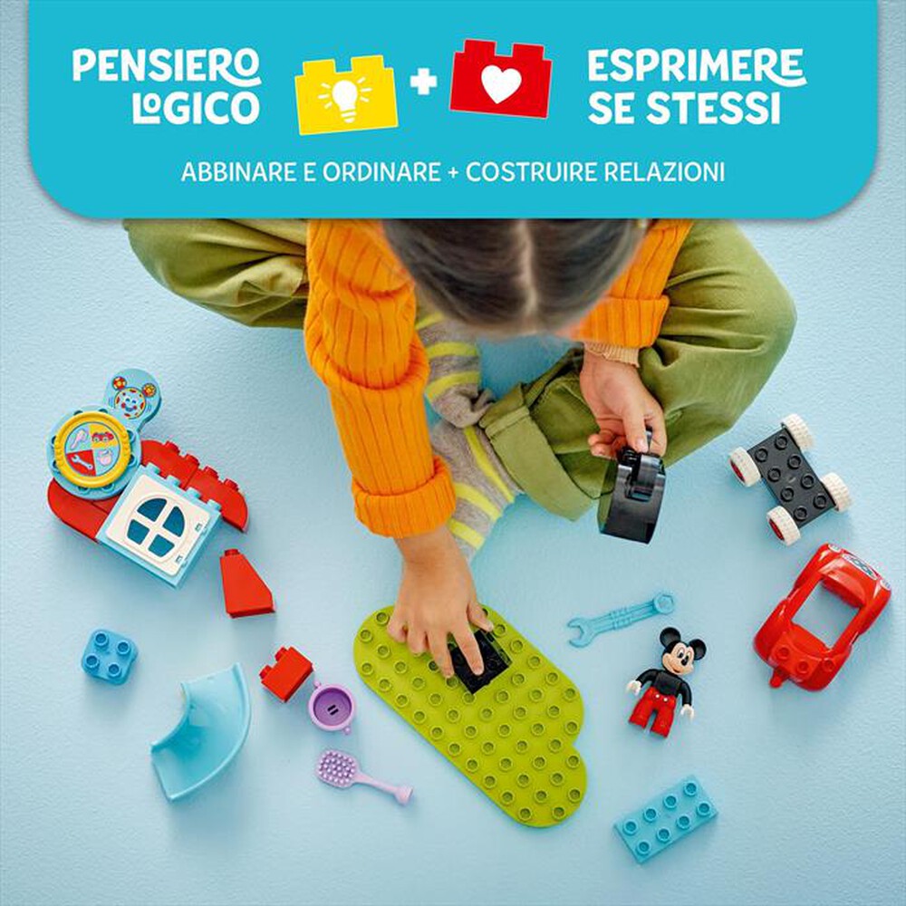 Immagine del prodotto LEGO - DUPLO DISNEY TM La casa e l&rsquo;auto di Topolino 10454