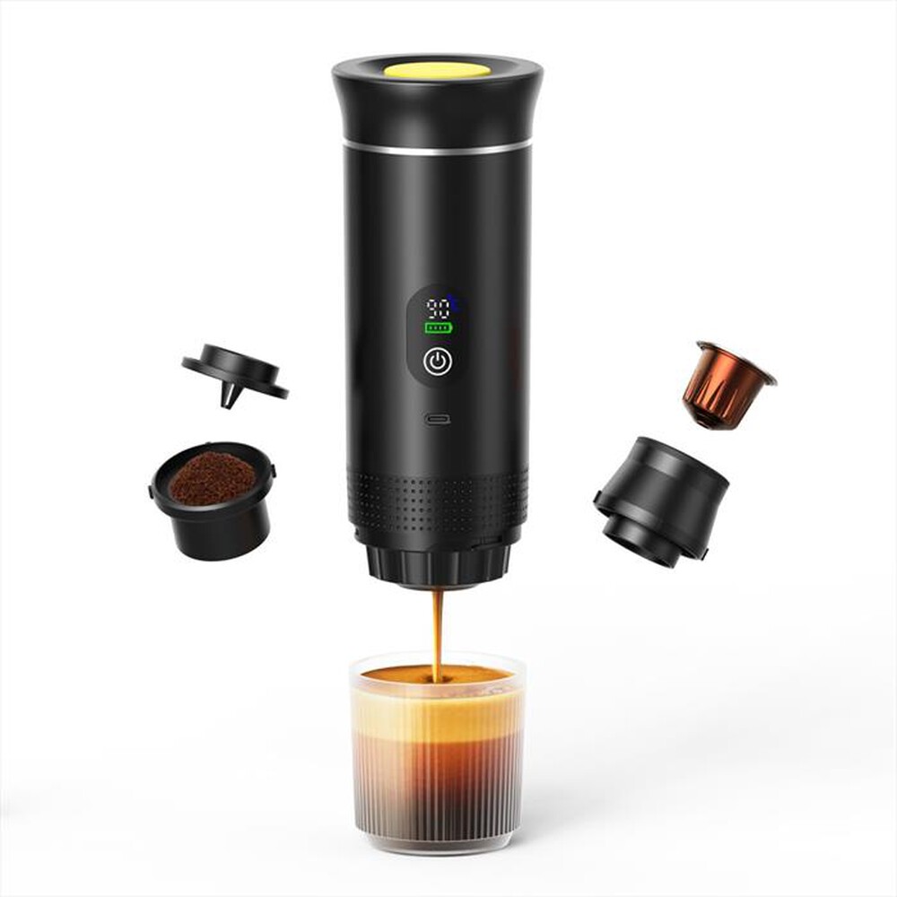 Immagine del prodotto MELCHIONI FAMILY - Macchina da caff&egrave; CAFFE' GO-Nero / Plastica