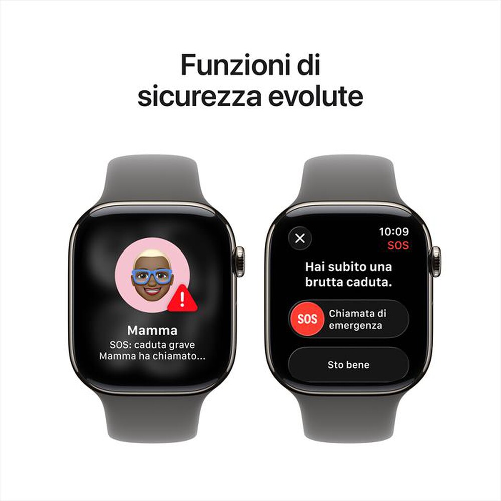 Immagine del prodotto APPLE - Watch Series 11 GPS + Cellular 46mm Titanio-Band Grigio Pietra - S/M