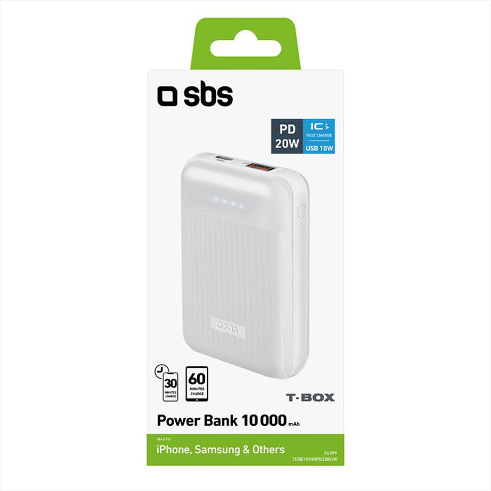 Immagine del prodotto SBS - TEBB10000PD20RUW-Bianco