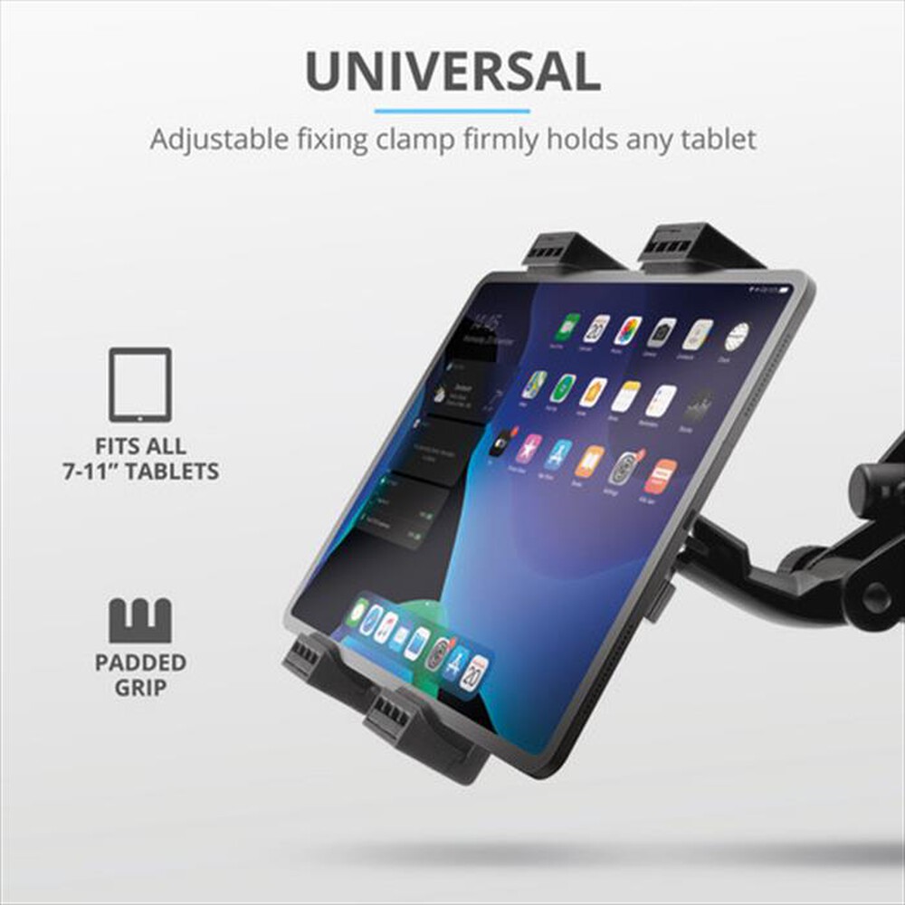 Immagine del prodotto TRUST - TURO TABLET WINDSHIELD CAR HOLDER-Black