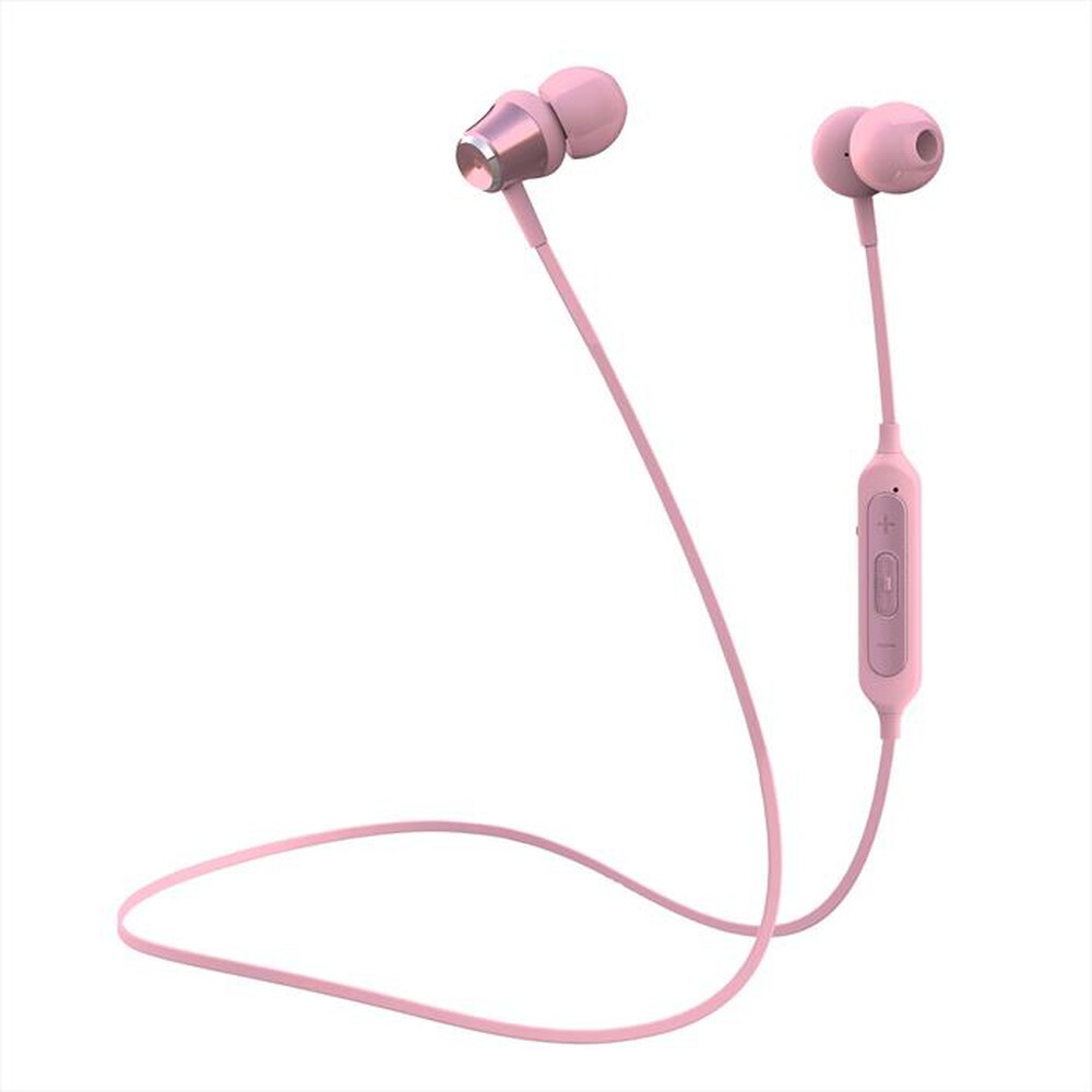 CELLY - BHSTEREO2PK - BLUETOOTH STEREO 2 IN-EAR-Rosa/Plastica