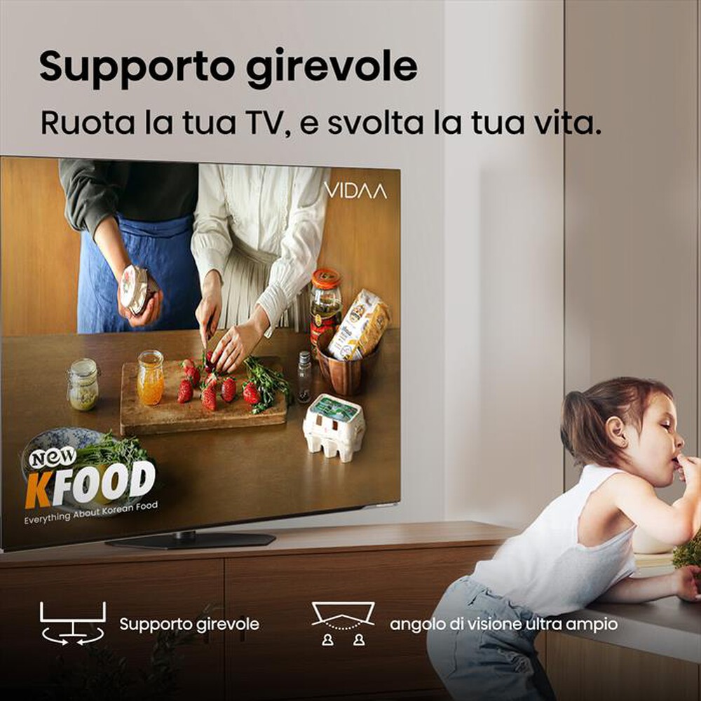 Immagine del prodotto HISENSE - Smart TV OLED UHD 4K 55" 55A86Q-NERO